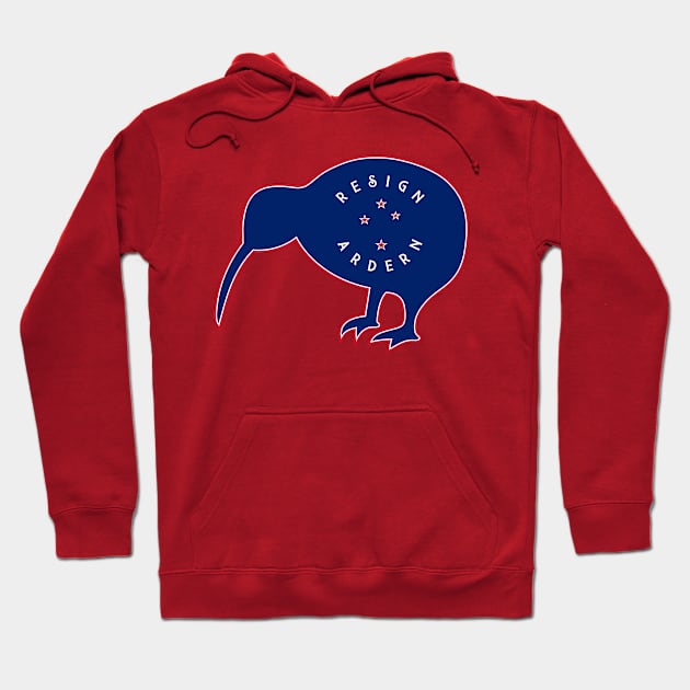 #ResignArdern - check my store for variety of designs! Hoodie by anonopinion